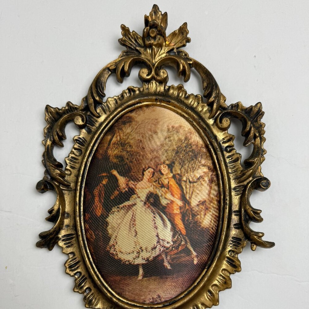 Vintage Wall Decor "Victorian era. Dancing .Ball" - Picture 2 of 10